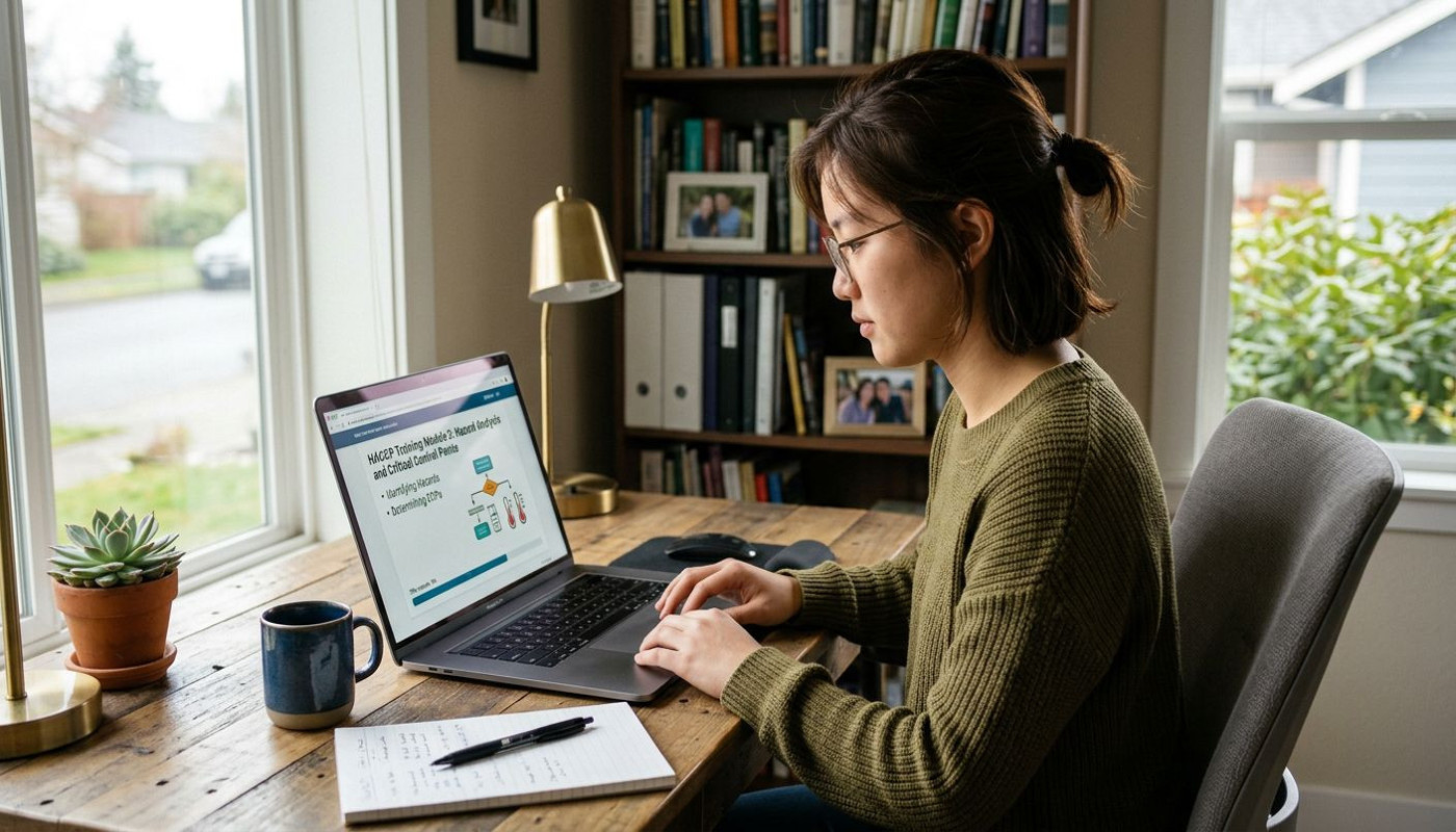 Comment la formation en ligne peut accélérer votre certification HACCP ?
