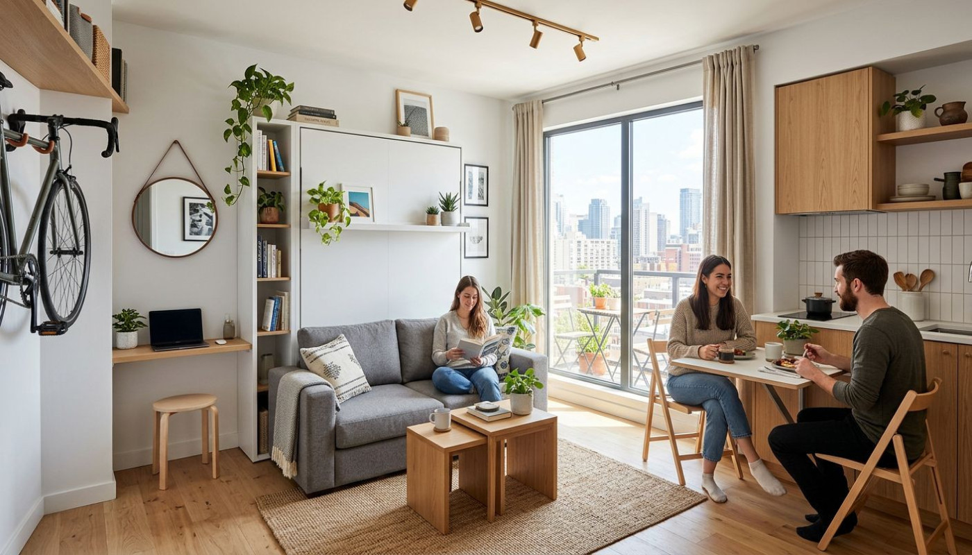 Maximiser l'espace : astuces pour petits appartements